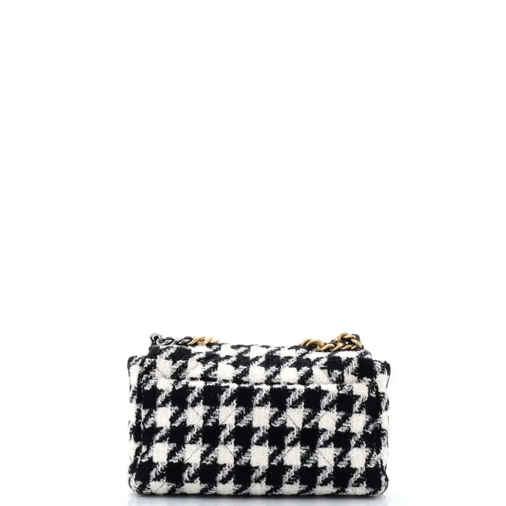 Chanel 19 Flap Bag Quilted Tweed Large #254497C49B